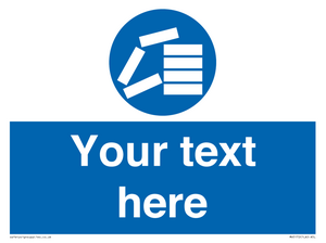 Custom Stack Correctly Sign